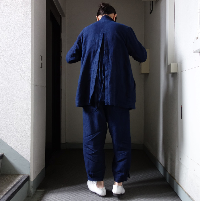 5月の製作 / anotherline shawlcollar heavylinen jkt_e0130546_13584968.jpg
