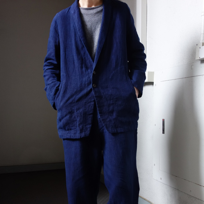5月の製作 / anotherline shawlcollar heavylinen jkt_e0130546_14060223.jpg