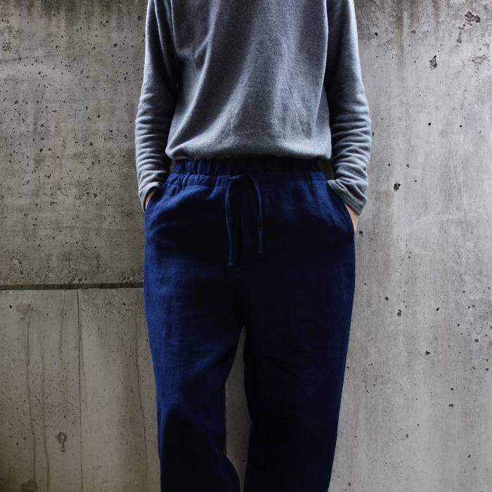 5月の製作 / heavylinen easy knickers 本藍_e0130546_14163321.jpg