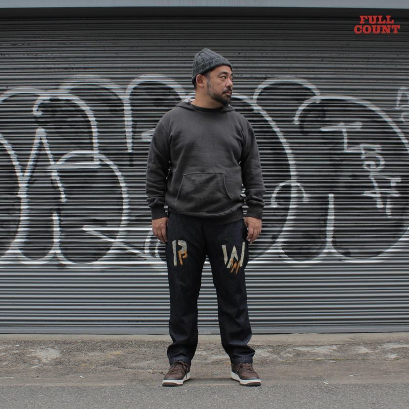 FULL COUNT(フルカウント) ×UNIQUE JEAN STORE　Denim Tapered Trousers 〔Prisoner of war〕_c0204678_16173113.jpg