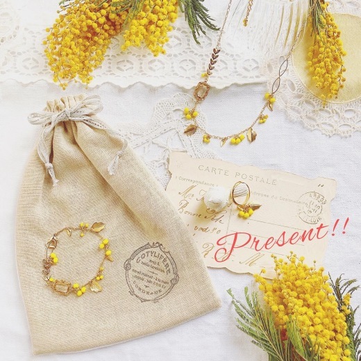 web shop* ミモザアクセサリー新作追加＆２０周年記念企画スタート！！_e0073946_18445703.jpeg