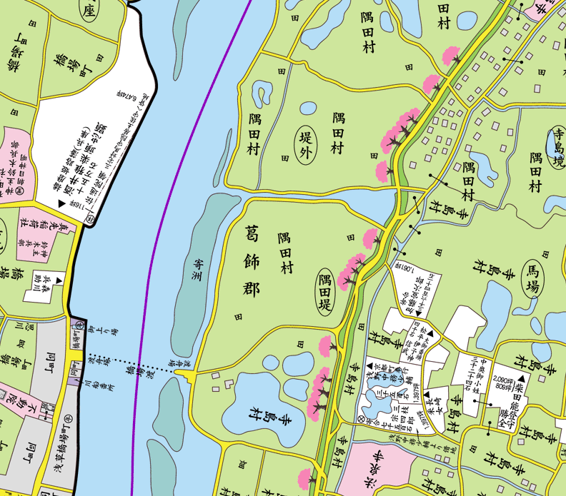 隅田川墨堤の桜風景 : 大江戸歴史散歩を楽しむ会 隅田川墨堤の桜風景 : 大江戸歴史散歩を楽しむ会