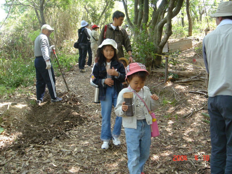 カブちゃんに会える日・・・うみべの森を育てる会(せんなん里海公園内うみべの森)_c0108460_17205669.jpg