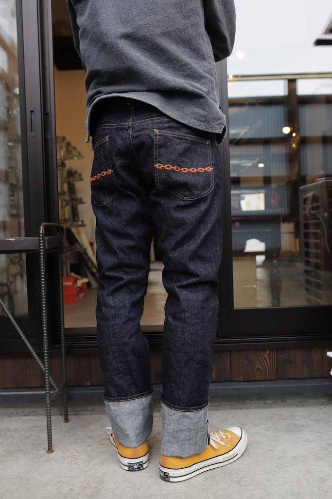 LYNCH DENIM PANTS : GRAND GUIGNOL