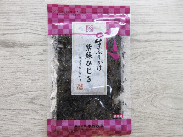 【木の屋】生ふりかけ 紫蘇ひじき_c0152767_10402417.jpg