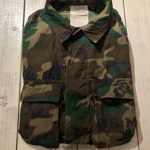 70's Vintage【USMC】ビンテージ RDFパターン LC-1 ウッドランドカモ