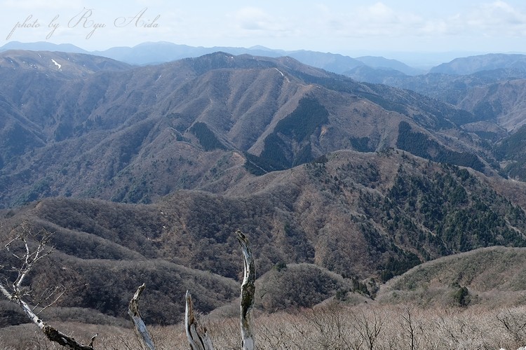 藤原岳山頂からの眺め_f0332795_09434237.jpg