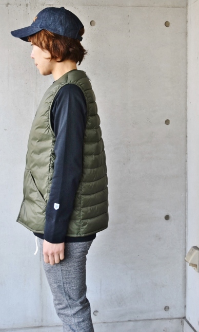 「残り1枚」・・Barbour Light DOWN VEST_d0152280_07155975.jpg