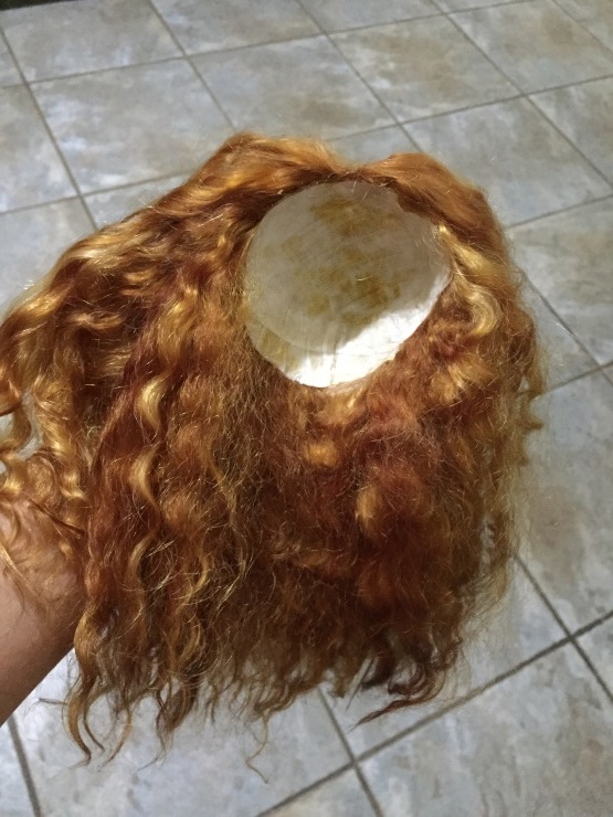 太陽のような髪 モヘアブロックで自作ウィッグ製作 Gana Baby S ガーナベイビーズ