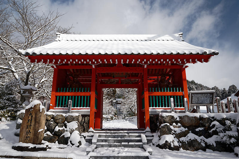 雪景色@滋賀県今津町　酒波寺_f0032011_18531964.jpg