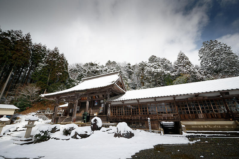 雪景色@滋賀県今津町　酒波寺_f0032011_18532012.jpg