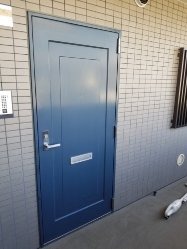 中区・FYビル 玄関ドア交換工事_d0125228_03291884.jpg