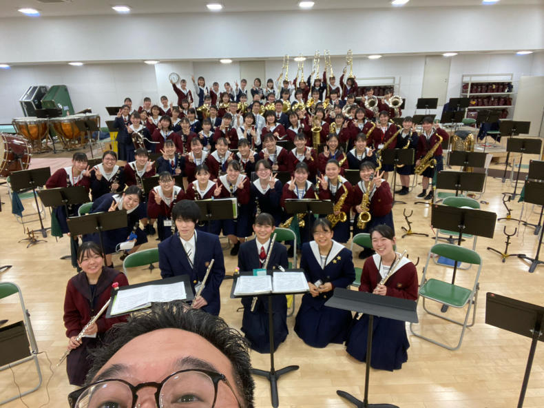 就実高校吹奏楽部の練習にお邪魔しました 最近 のこと 就実高校吹奏楽部の練習にお邪魔しました 最近 のこと