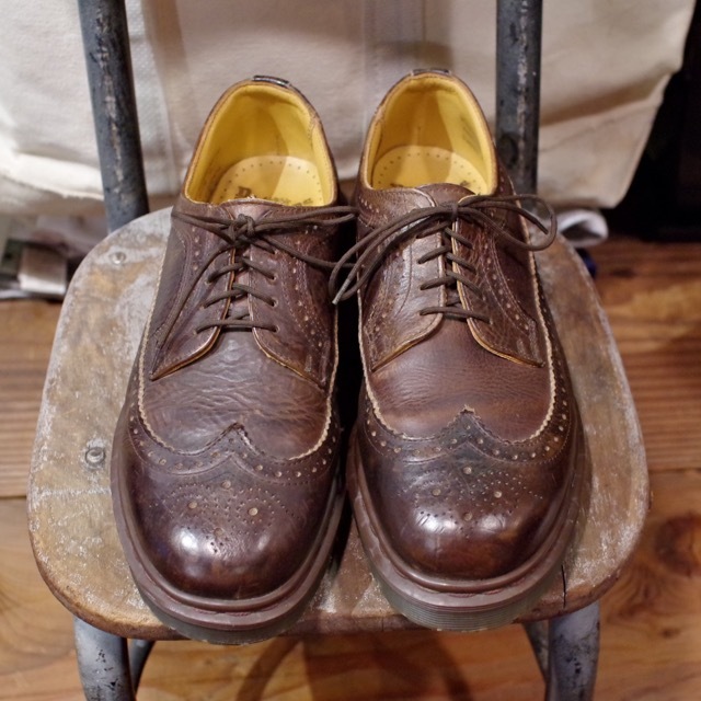 Dr. Martens 5 Hole Wing Tip Shoes / ドクターマーチン Made in 