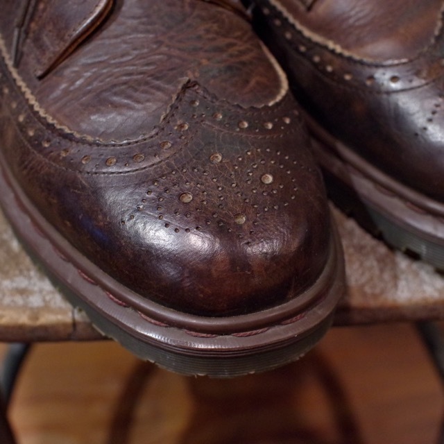 Dr. Martens 5 Hole Wing Tip Shoes / ドクターマーチン Made in