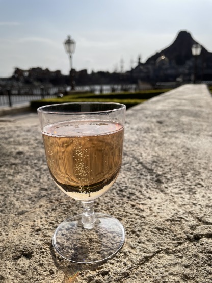 呑むレポ スパークリングワイン ロゼ ザンビーニブラザーズリストランテ 東京ディズニーリポート