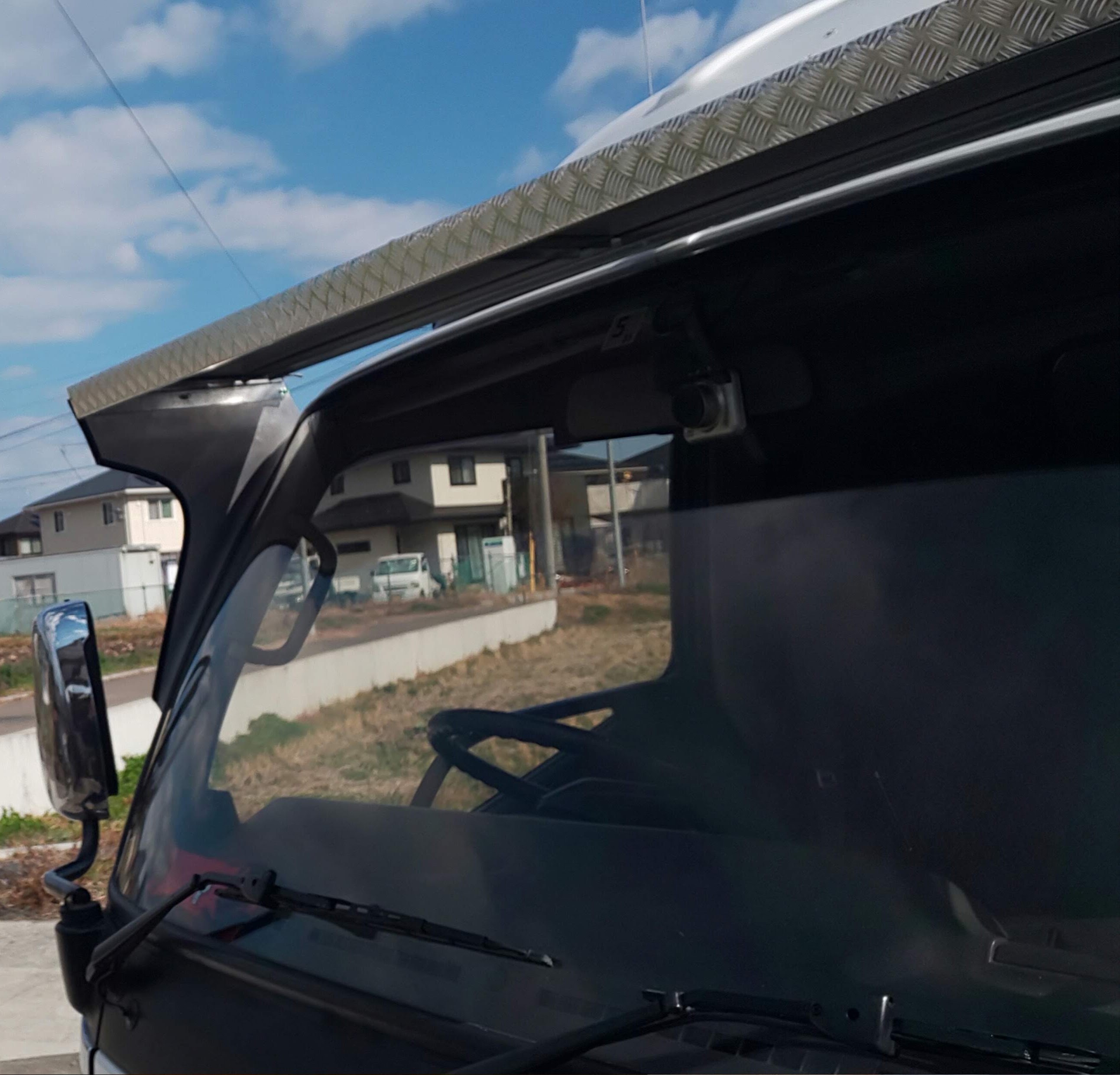 自作フロントバイザーの制作だよ Manayuki1971 S Blog