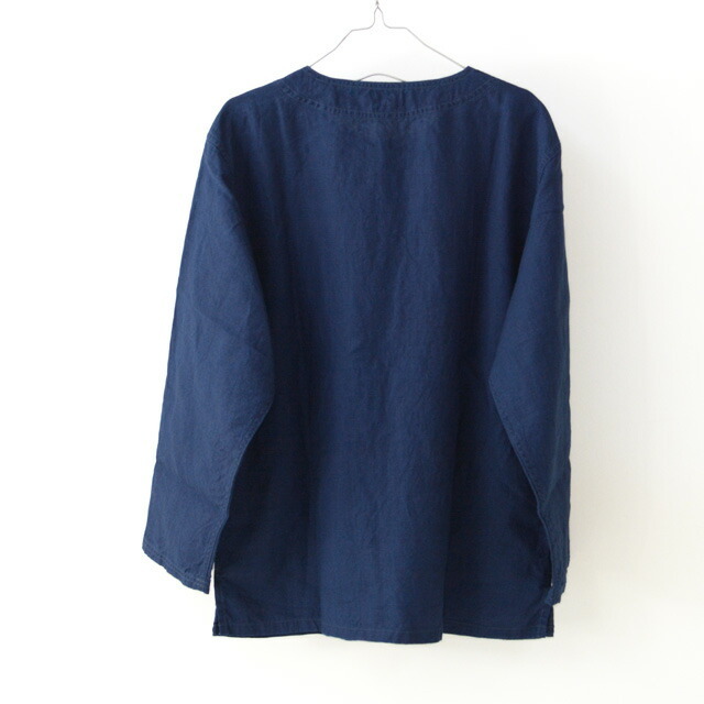 orSlow オアスロウ プルオーバーシャツ インディゴリネン INDIGO