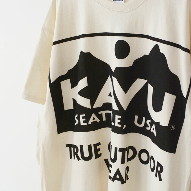 KAVU [カブー] BIG LOGO Tee [19821427] ビッグロゴTシャツ ・ビッグTシャツ・ MEN\'S/LADY\'S [2021SS] _f0051306_13413909.jpg