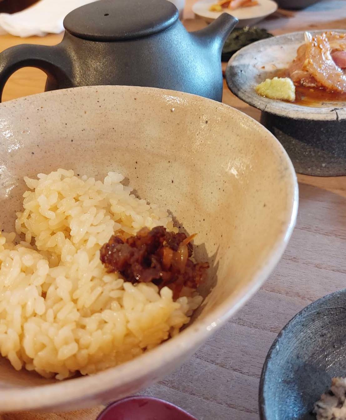 「畔（ほとり）」さんでお茶漬け食べました♪_d0377645_14220650.jpg
