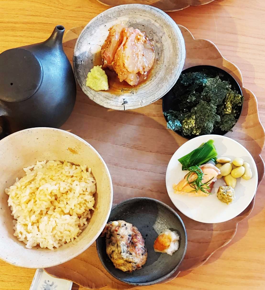 「畔（ほとり）」さんでお茶漬け食べました♪_d0377645_14293832.jpg