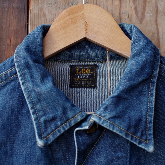 LEE 101-jサイズ42 1960，sデニムジャケット　LEEライダース 1960s Lee Riders 101 - J Denim Jacket / リー ライダース