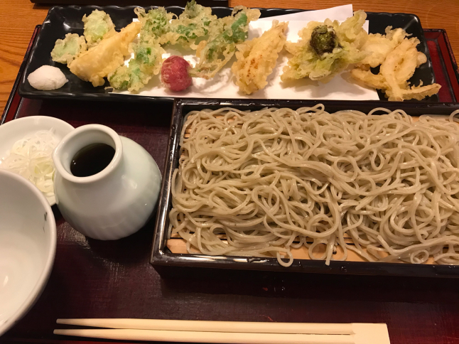 お蕎麦と桜 武蔵新城 ヒビノコト お蕎麦と桜 武蔵新城 ヒビノコト