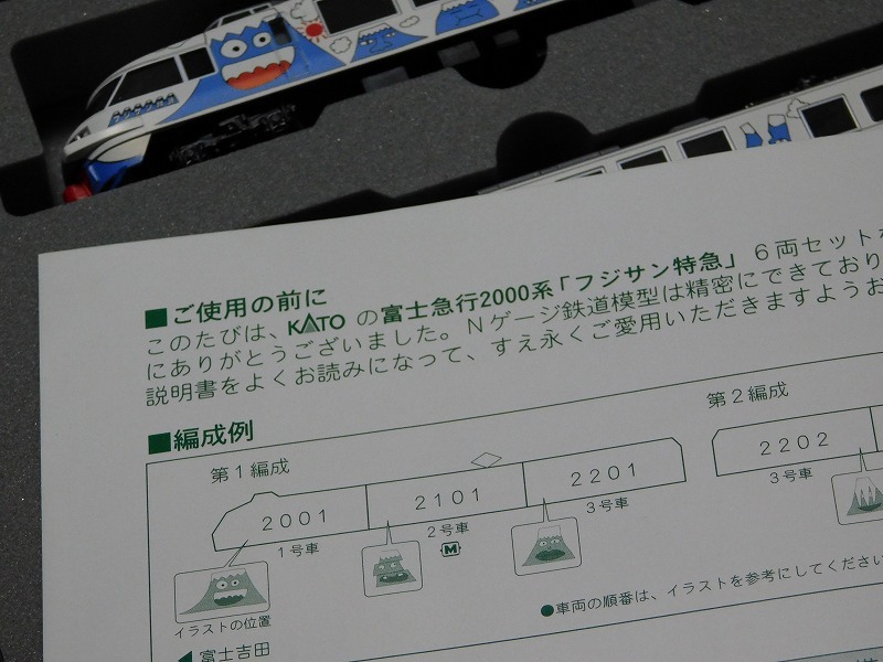在籍ラッピング車両】 富士急行 ー 2000系フジサン特急 : げ~じN 在籍ラッピング車両】 富士急行 ー 2000系フジサン特急 : げ~じN
