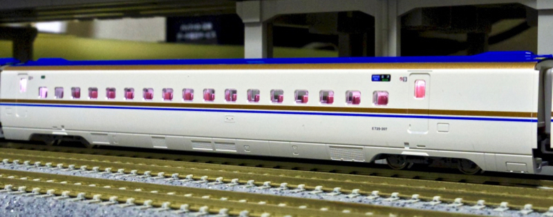 模型／KATO］E7系 北陸新幹線「かがやき」に室内灯を取り付ける