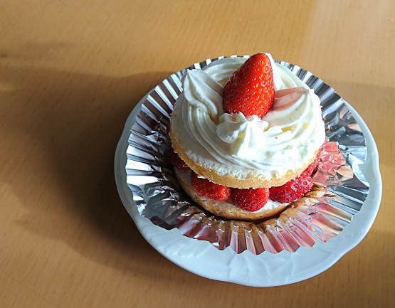 いちごがたくさん いちごサンドショートケーキ 近江屋洋菓子店 淡路町 カステラさん