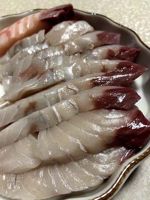 さわらの刺身 がつたま便り