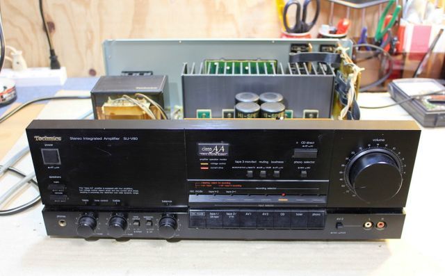 Technics SU-V80 修理 その2 : 岡山ジャンク倶楽部