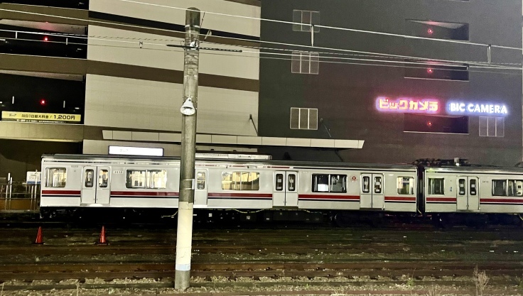 今夜は東急3000系!@八王子駅_c0212604_18492708.jpeg