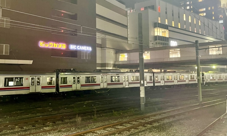 今夜は東急3000系!@八王子駅_c0212604_18495192.jpeg