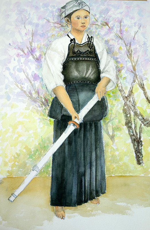 一般クラス2021年3月テーマ「女性剣士を描く」ご紹介_b0212226_22475767.jpg