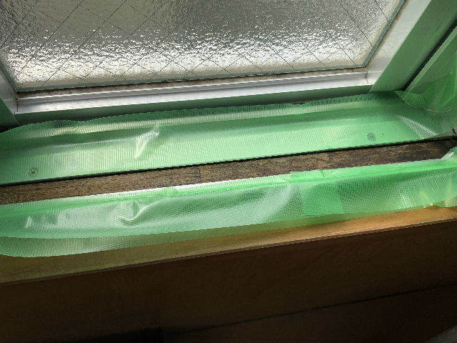 賃貸・水漏れ・部分CF・窓枠塗装・クリーニング_f0031037_17114110.jpg