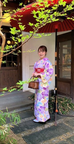 華やかなお着物で街歩き🌸_d0230676_11310041.jpg
