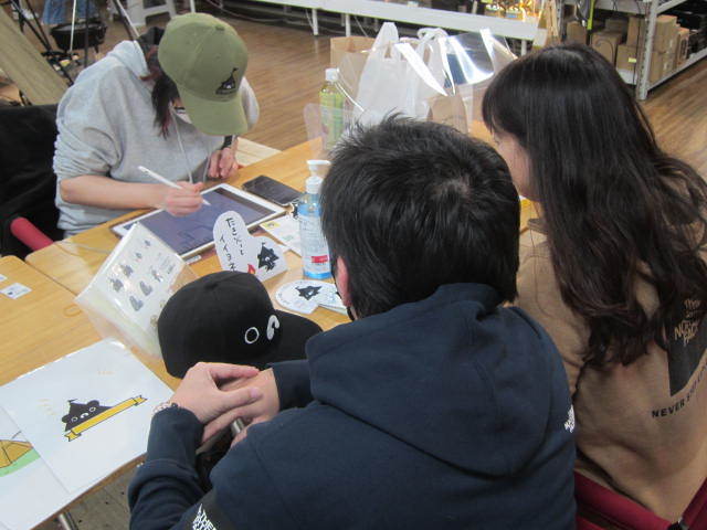 ゴトウマキエさんご来店イベント、盛況でした^ー^_d0198793_09313655.jpg