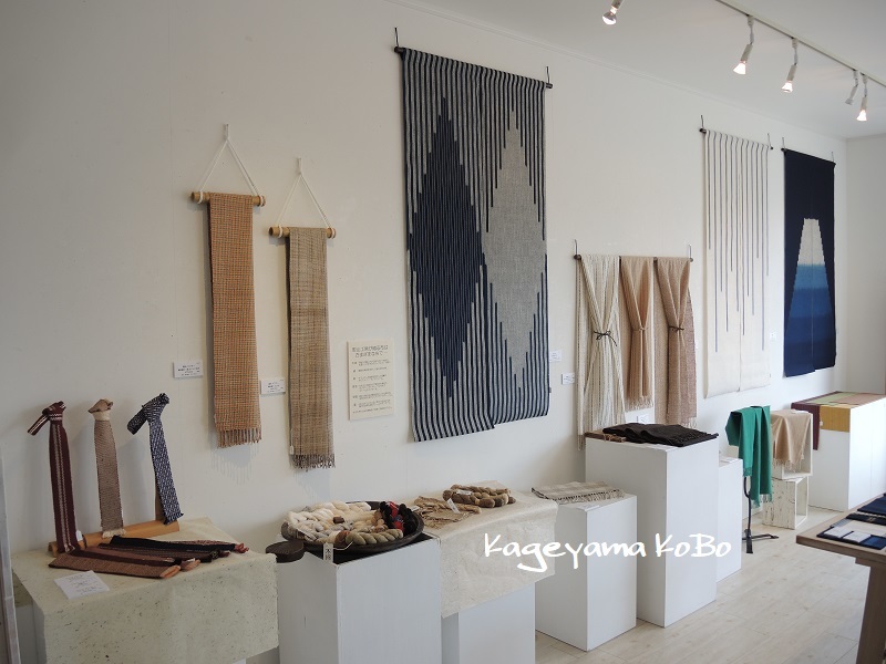 手機織処 影山工房 織りもの展 in RYU GALLERY_f0175143_22254294.jpg