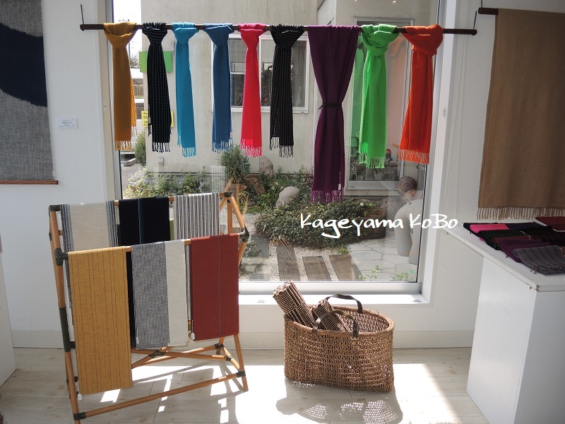 手機織処 影山工房 織りもの展 in RYU GALLERY_f0175143_22260146.jpg