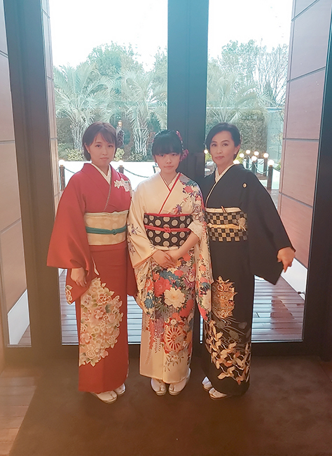 おしゃれ心溢れる ご家族で着物姿の競演 それいゆのおしゃれ着物スタイル おしゃれ心溢れる ご家族で着物姿の競演 それいゆのおしゃれ着物スタイル