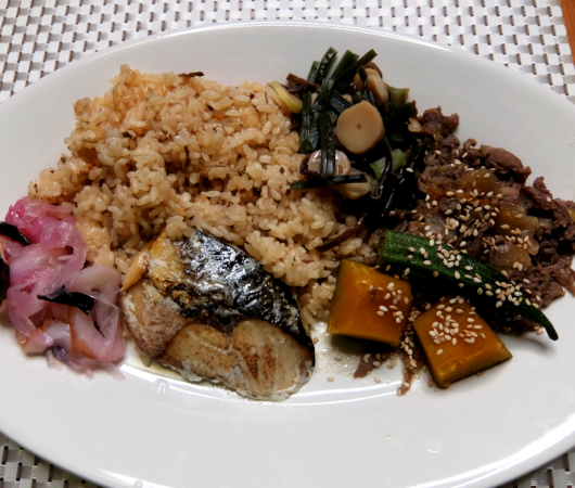 米国東海岸に届く『和食ミール・キット』のBentOn（べんとおん）、さばの塩焼き和食御膳 -Kit-編_b0007805_04141306.jpg