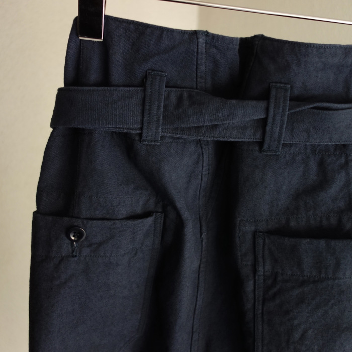 6月の製作 / tanker work cotton-linen pants / 別注品_e0130546_15543831.jpg