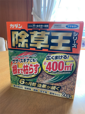 雑草対策に♪♪_a0253729_09505050.jpg