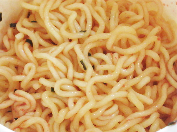 【日清食品】日清焼そばU.F.O.ペロリ バター香るたらこ味_c0152767_22220503.jpg