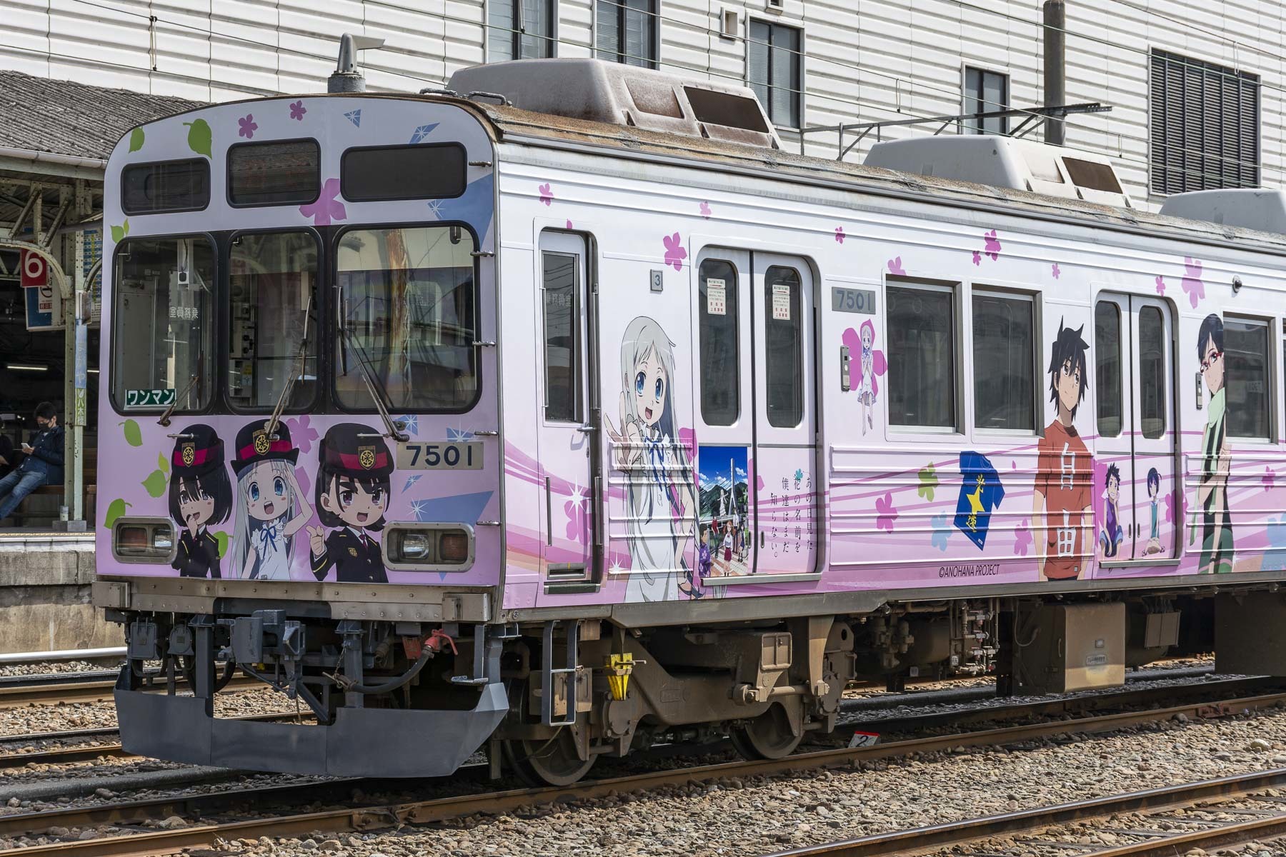 秩父鉄道 7500系 7501f 超平和バスターズトレイン Sky Lounge Garden Transporter Side 秩父鉄道 7500系 7501f 超平和バスターズトレイン Sky Lounge Garden Transporter Side