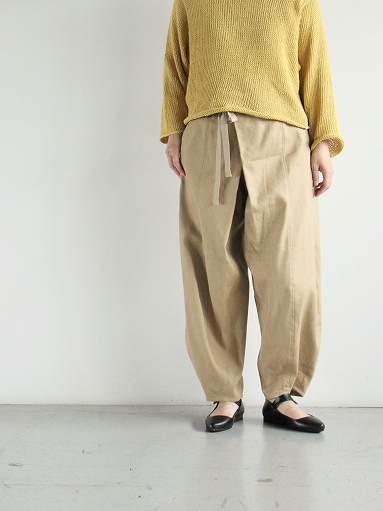 ASEEDONCLOUD　Performance trousers / Sakurashi oxford - Beige_b0139281_13205964.jpg