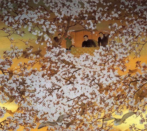 隅田川墨堤の桜風景 : 大江戸歴史散歩を楽しむ会