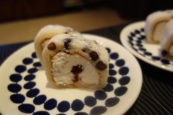塩大福仕立てのもち食感ロール のんびりlife