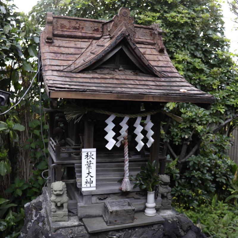 秋葉原から優美堂に行く途中、柳森神社の富士塚へ_c0060143_05461713.jpg